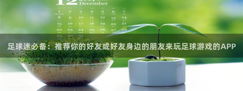 梦想国际游戏官网：足球迷必备：推荐你的好友或好友身边的朋友来玩足球游戏的APP